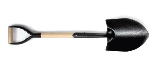 Round Mouth Shovel Forged — 1 to 2 KG