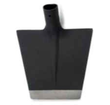 Square Spade Treaded Head Forged Steel — 1300 GM